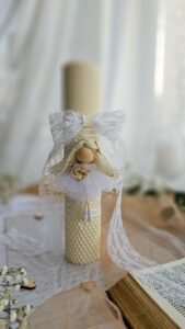 Lumanari botez / Taufkerze - Cleos Deco handmade